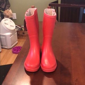 Chooka pink rain boots new with tag